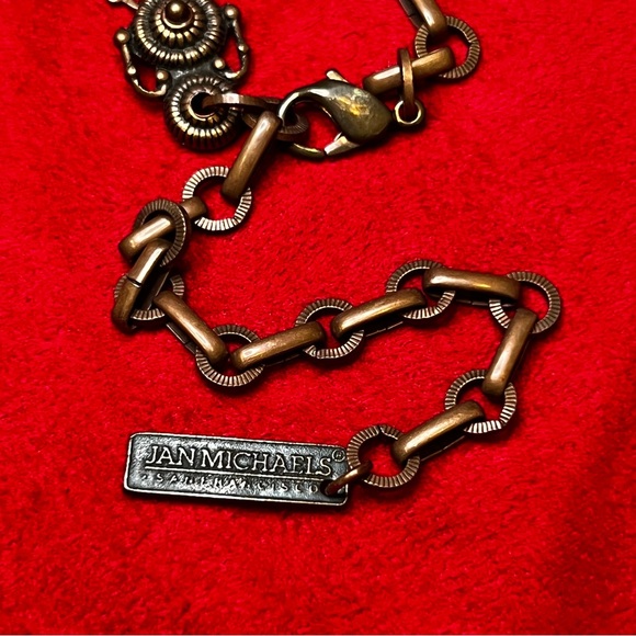 Jan Michaels SF Art Deco Style Necklace - Picture 3 of 3